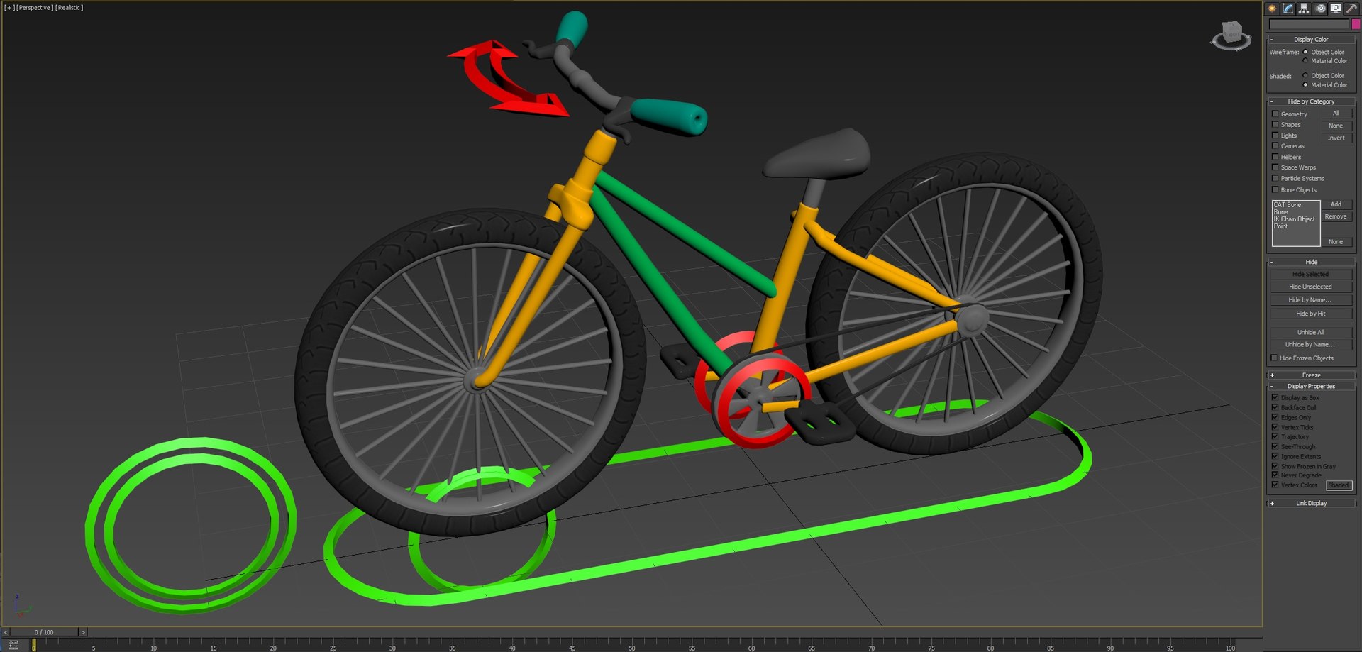 3D Bike Rigged - TurboSquid 1709485