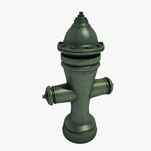 3d hydrant model