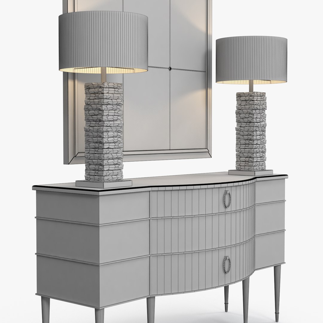 3d Model Michael Berman - Ribbon