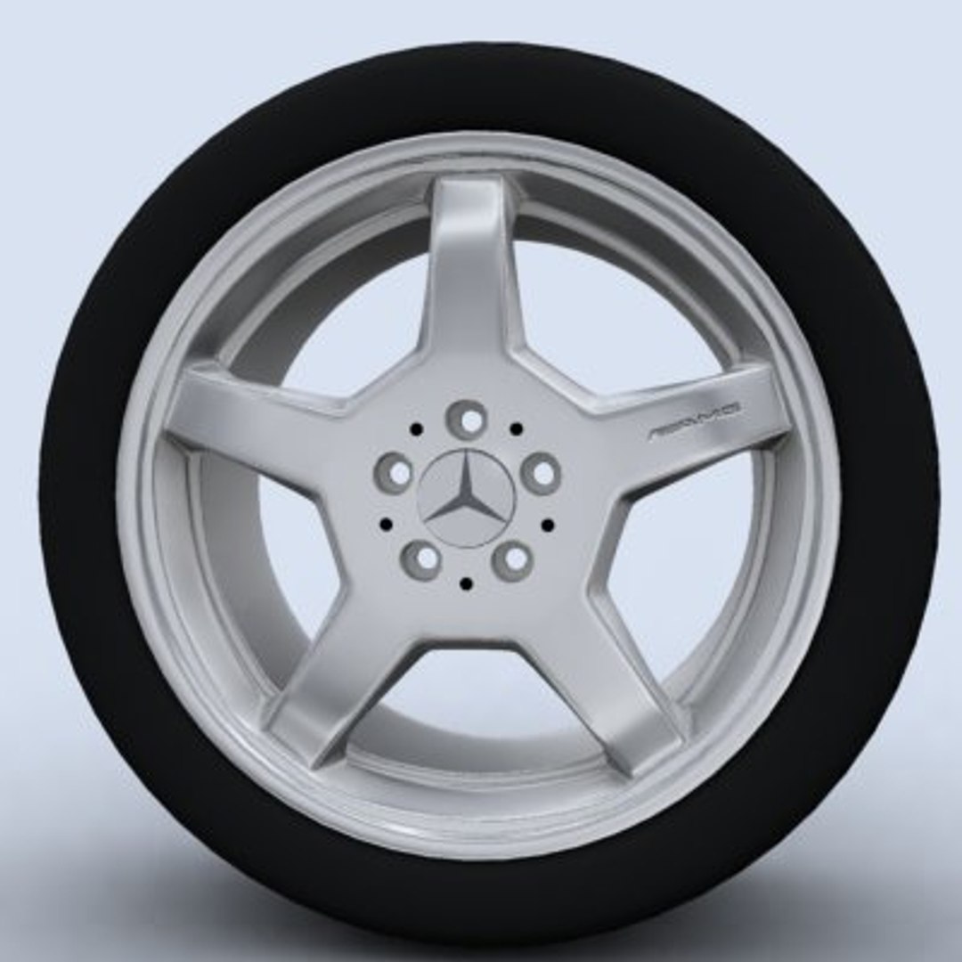 Amg Wheel Rim 3d Max