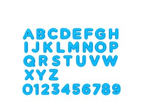 3D cartoon font