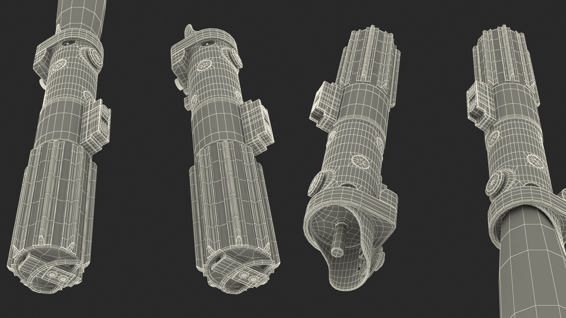 Darth Vader Energy Swords Set 3D Model - TurboSquid 2246760