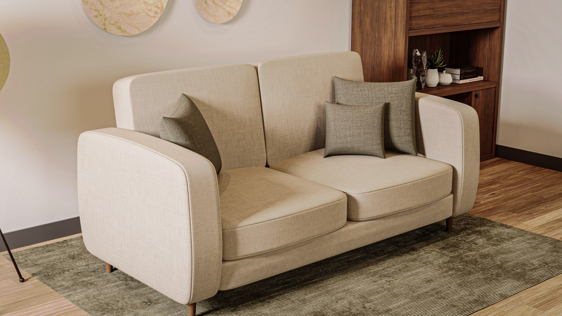 Modern Living Room 3D Model - TurboSquid 2550981