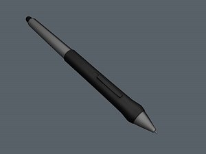 wacom pen 3d model