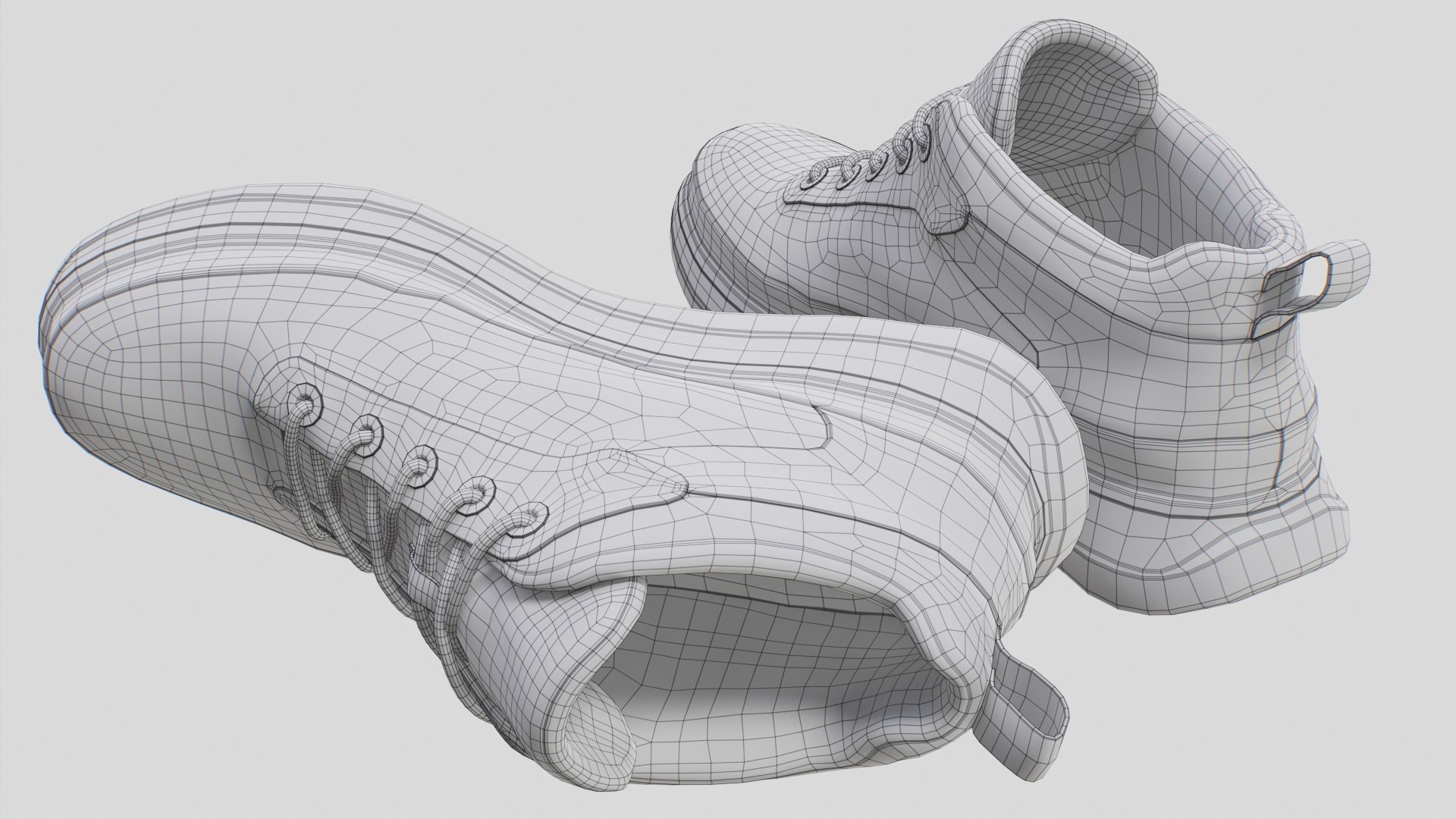3D Boots 1 - TurboSquid 2300979