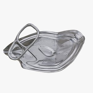 Crushed Aluminum Can Lid 01