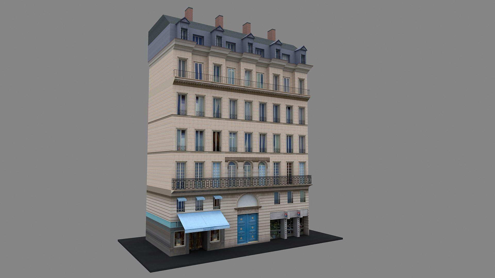 Typical  Paris Apartment Building 13 model https://p.turbosquid.com/ts-thumb/Dl/Eh3kbm/Hq/parisbuilding_010001/jpg/1629910585/1920x1080/fit_q87/bfca882f5362937709b7687dee451fdeabd33eba/parisbuilding_010001.jpg