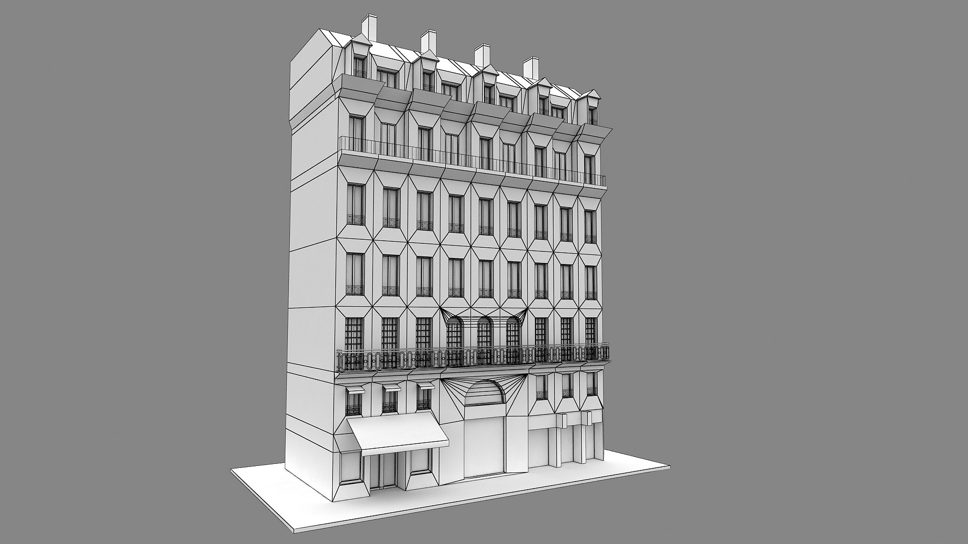 Typical  Paris Apartment Building 13 model https://p.turbosquid.com/ts-thumb/Dl/Eh3kbm/mk/wire_000001/jpg/1629910596/1920x1080/fit_q87/1e7ee3c510e83a446c1ddc4bfa9de19b56684f86/wire_000001.jpg