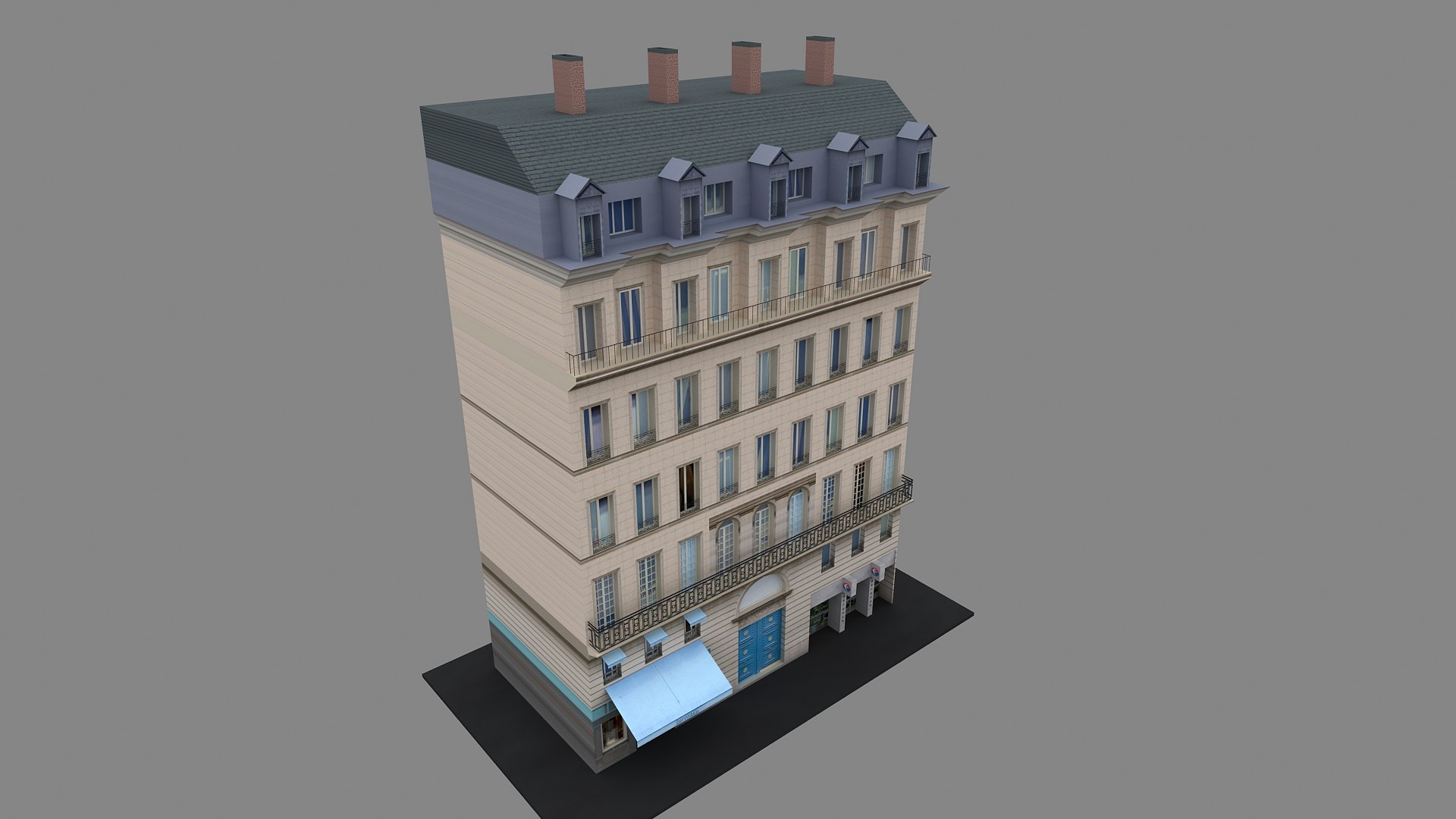 Typical  Paris Apartment Building 13 model https://p.turbosquid.com/ts-thumb/Dl/Eh3kbm/y4/parisbuilding_010004/jpg/1629910588/1920x1080/fit_q87/21604516515c07300444f19fa384b21fcfeed2c1/parisbuilding_010004.jpg