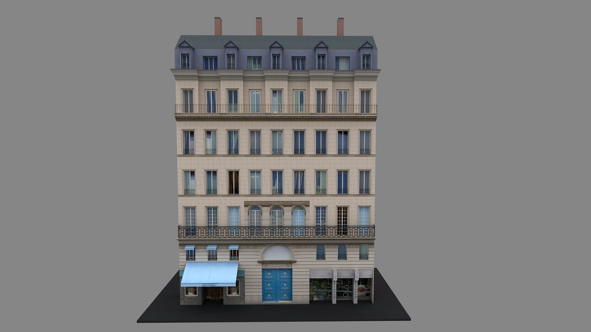 Typical  Paris Apartment Building 13 model https://p.turbosquid.com/ts-thumb/Dl/Eh3kbm/yX/parisbuilding_010007/jpg/1629910586/1920x1080/fit_q87/e7aa7048ce7812bd96e28a748232f3a18f5d64b8/parisbuilding_010007.jpg