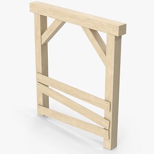 Wooden Mine Support Enter Closed