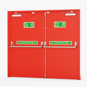 Fire Resistant Doors Red