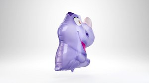 Cute Hippopotamus Balloon