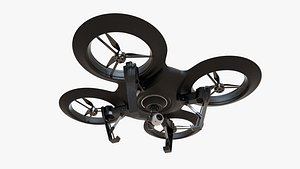 quadcopter drone obj