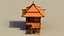 Low Poly Traditional Japanese House