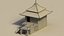 Low Poly Traditional Japanese House