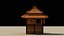 Low Poly Traditional Japanese House