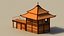 Low Poly Traditional Japanese House