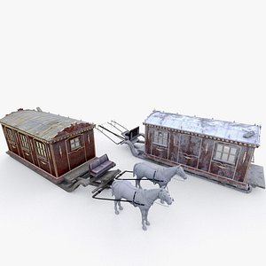 3D Road carriage of the Empress model