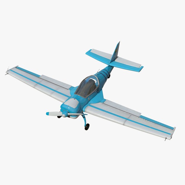 3d single light aircraft 1