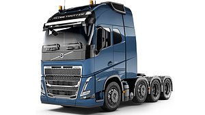 3D Volvo FH16 8x4 2022 model