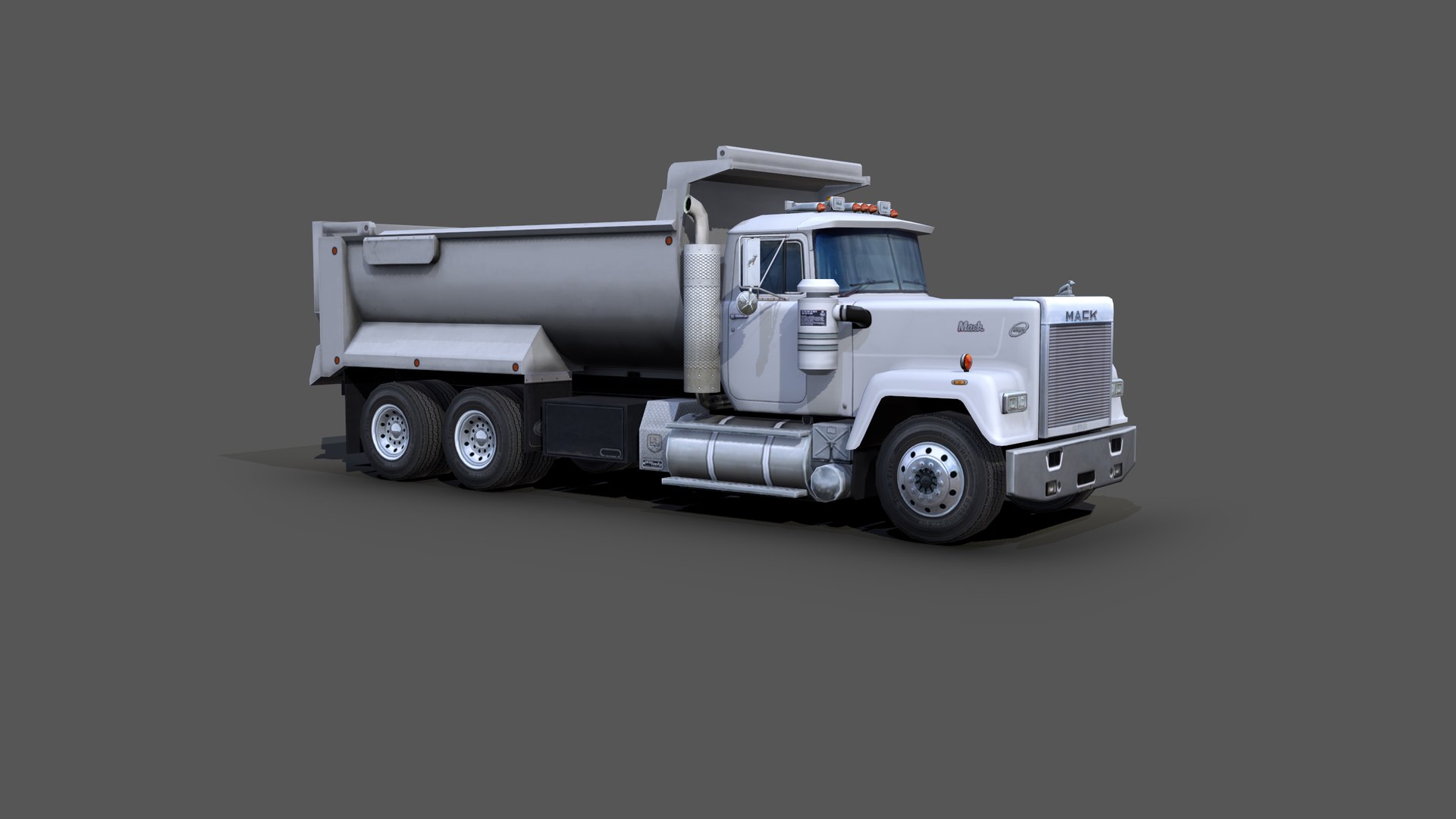3D Mack RW600 Superliner Dump Truck S08 1988 - TurboSquid 1868570
