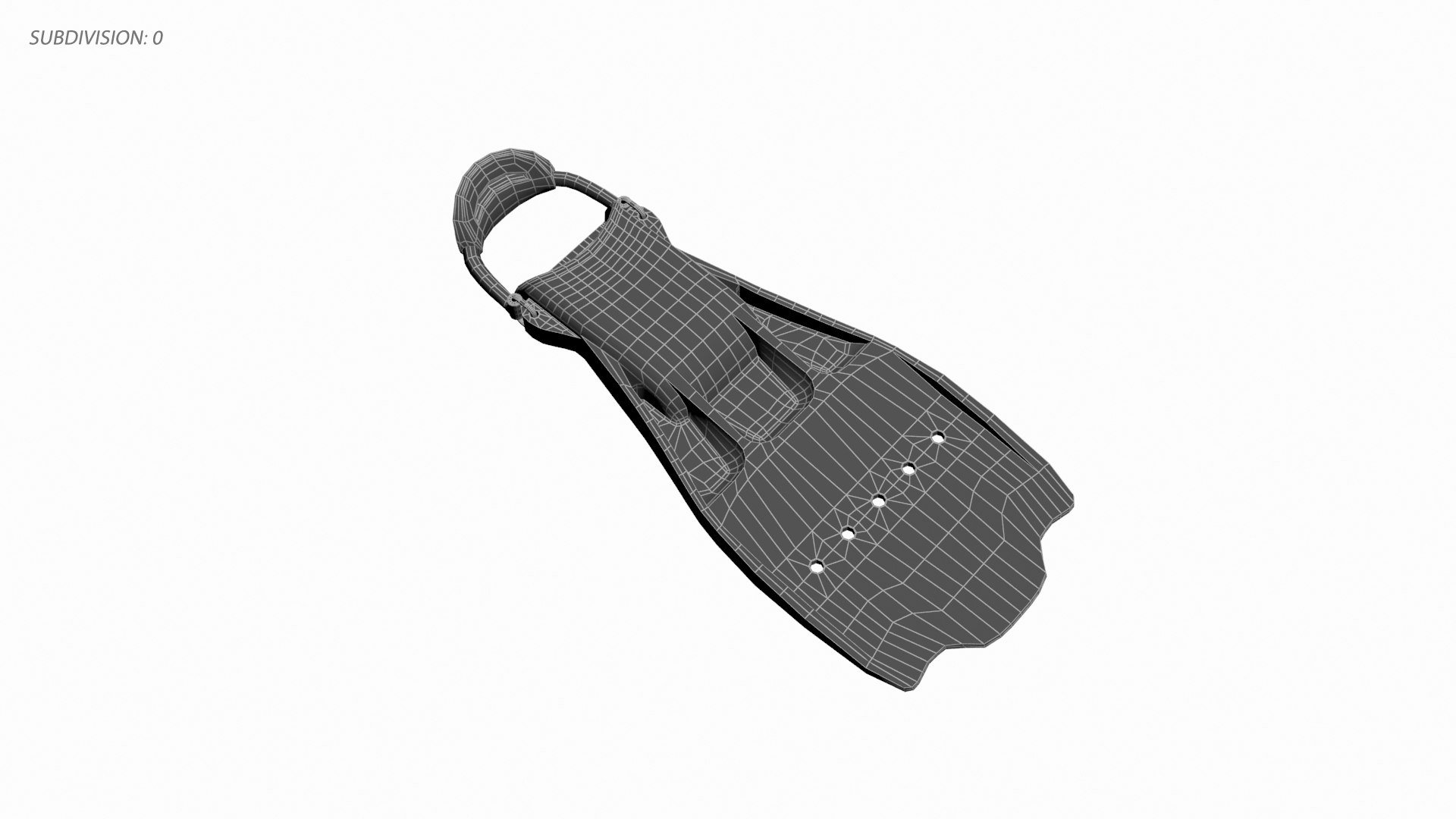 Rubber Jet Fins Flippers 3d Model - Turbosquid 2097336