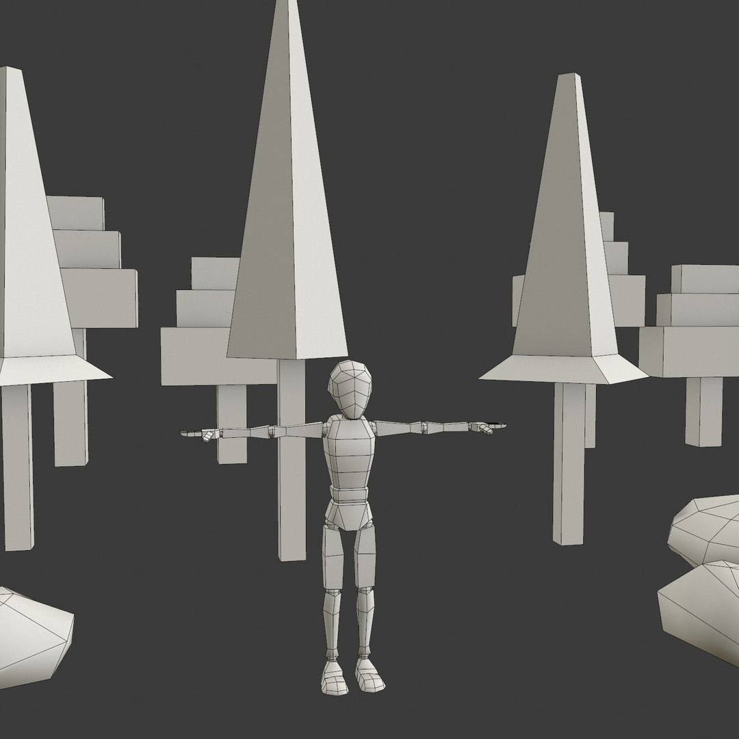 Skinny rag doll character 3D model - TurboSquid 1213852