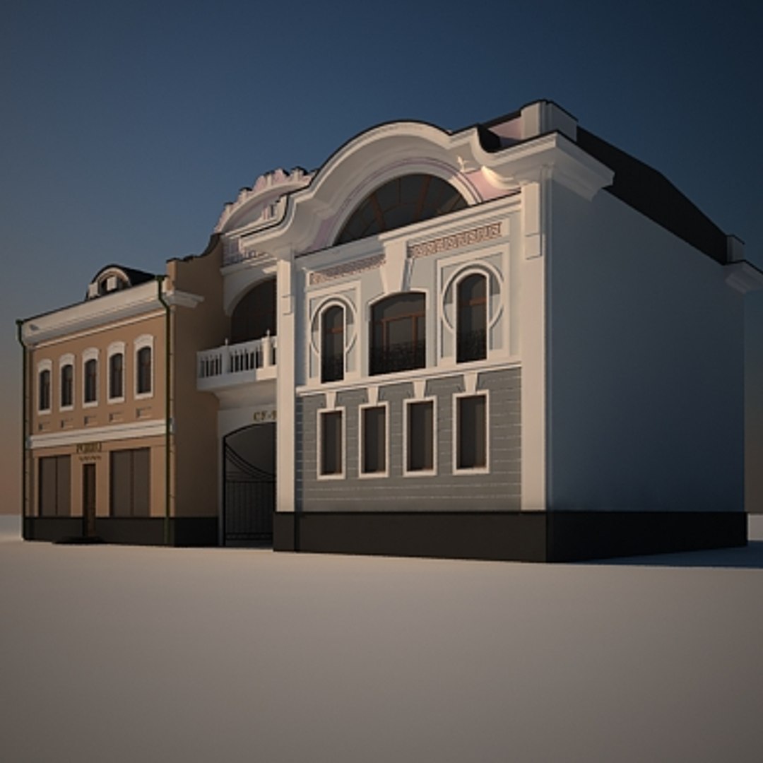 3d building model