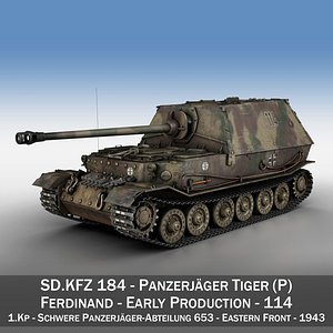 3D - tiger p ferdinand
