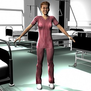 3d male medical staff 01