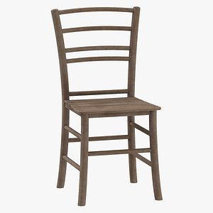 3D 19th Century Chair 01