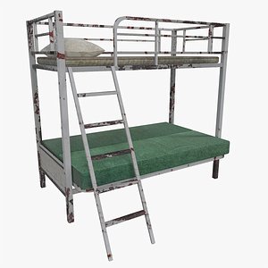 Old bunk bed