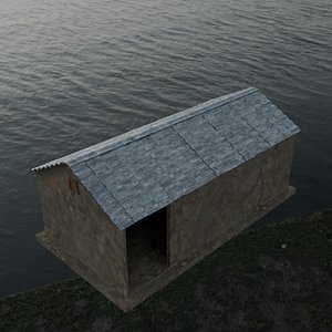 Dog Type House 3D model