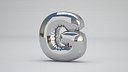 G Balloon Silver