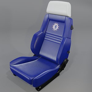 Stamford Bridge Football Stadium coaching Seat 3D model