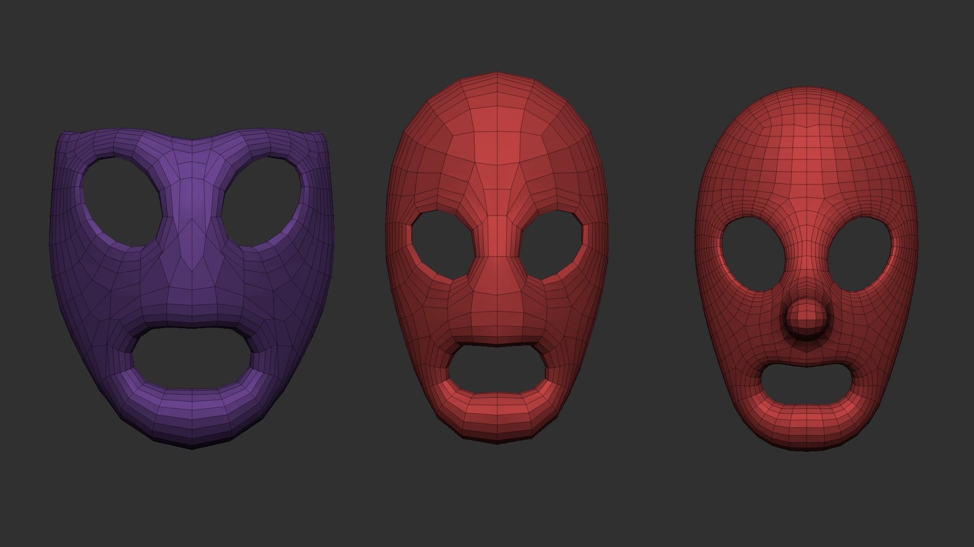 how to i mask separate meshes in zbrush