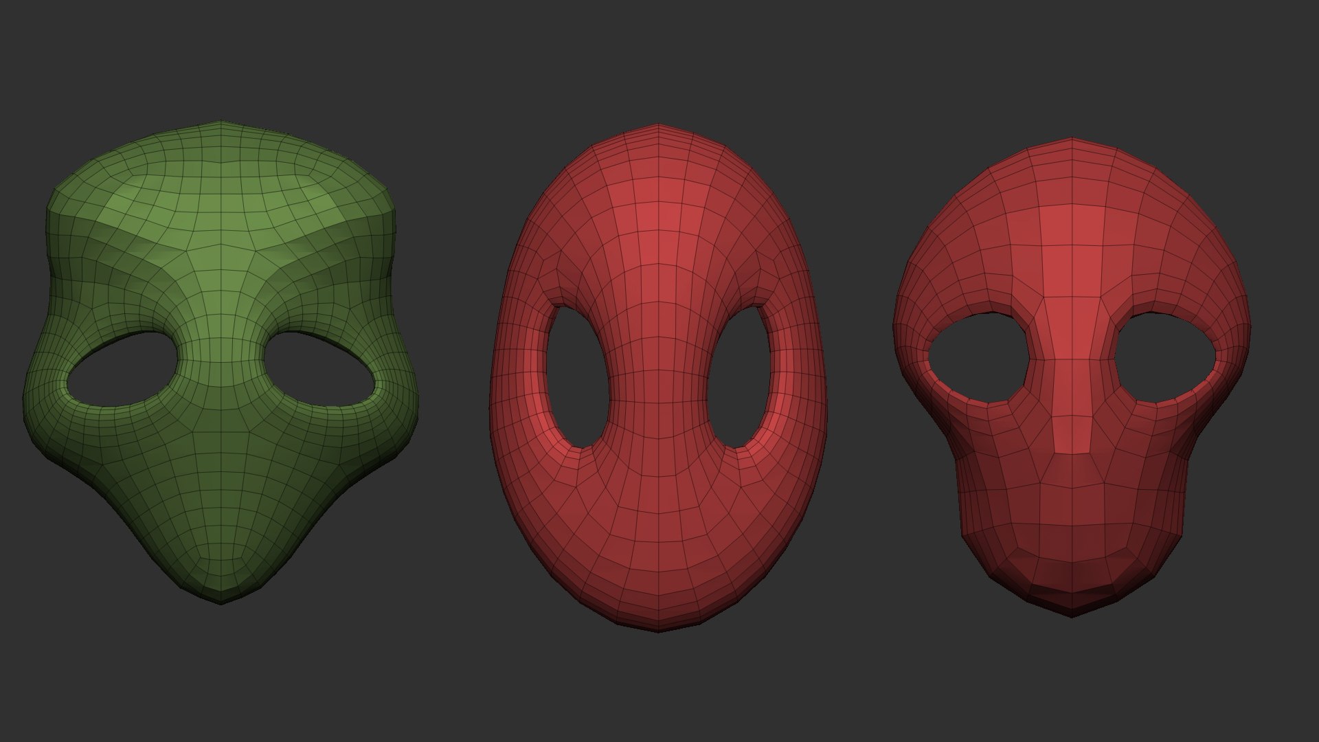 how to i mask separate meshes in zbrush