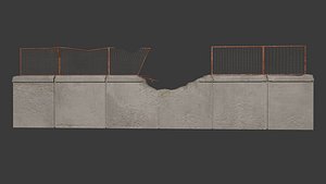BROKEN WALL 3D model