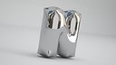 N Balloon Silver