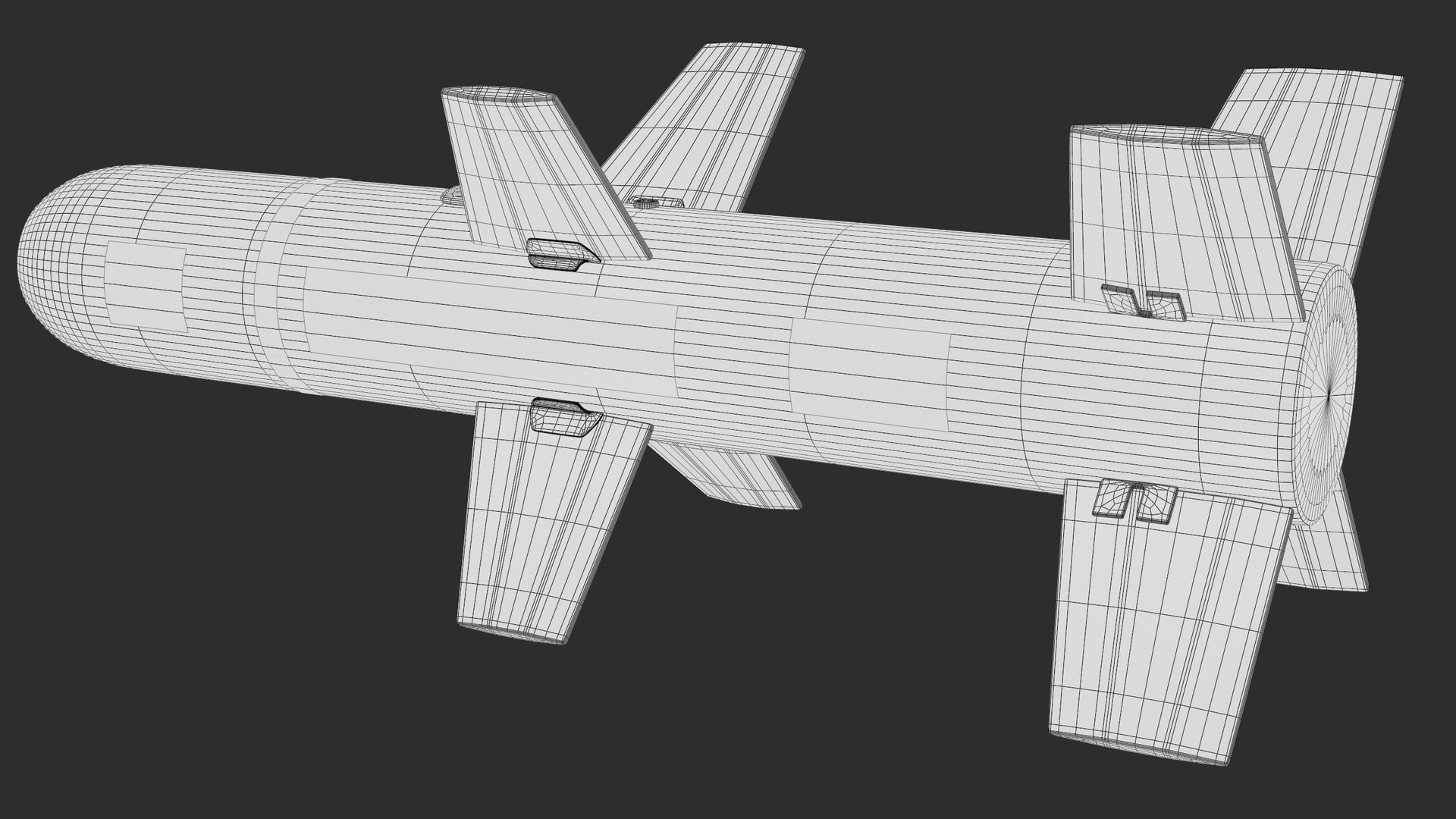 Roketsan MAM-L Smart Micro Munition Black PBR 3D model https://p.turbosquid.com/ts-thumb/Dm/JtO7MF/A6/screenshot035/png/1771684935/1920x1080/fit_q87/af098eea631daa510d0a7d2b444ba2dc46f3b3e0/screenshot035.jpg