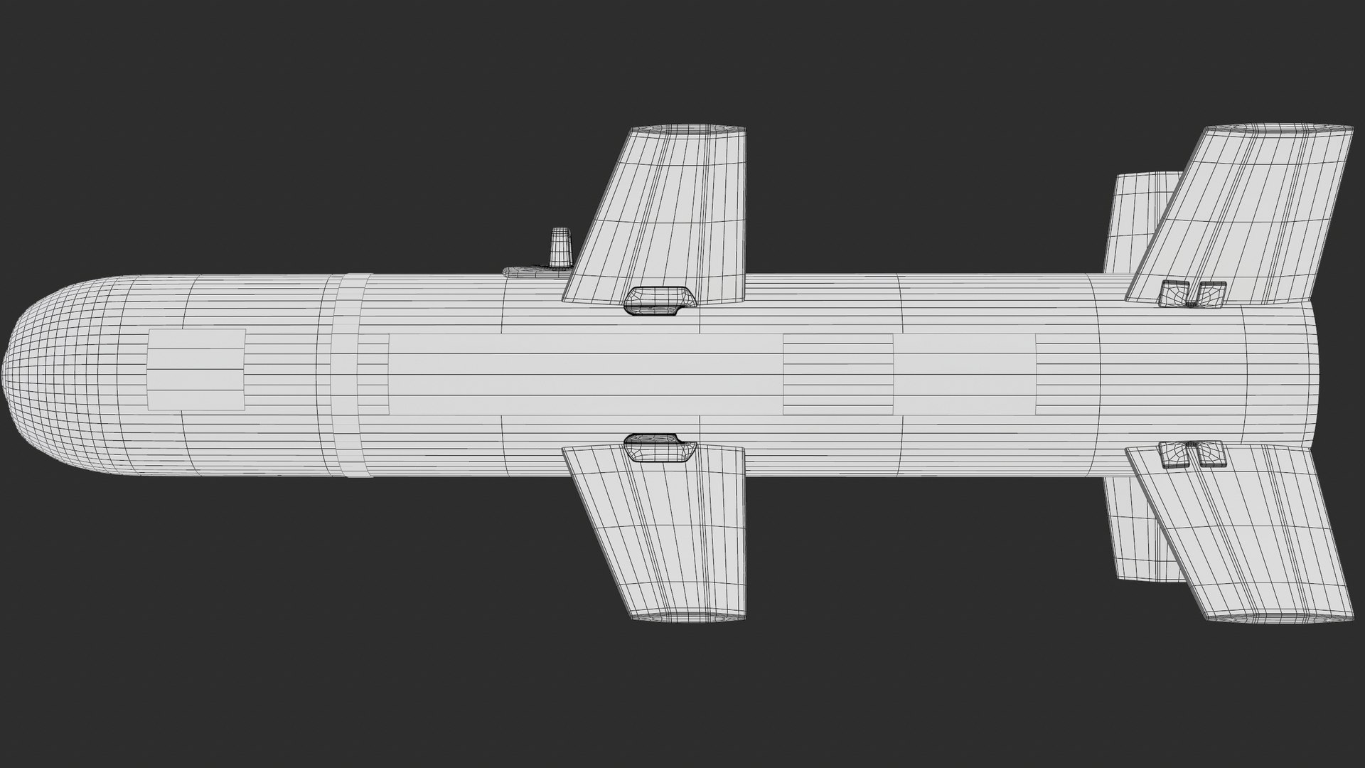 Roketsan MAM-L Smart Micro Munition Black PBR 3D model https://p.turbosquid.com/ts-thumb/Dm/JtO7MF/sC/screenshot038/png/1771684934/1920x1080/fit_q87/0574fe3a6d0f361b110fdca724a8bb569bd5597b/screenshot038.jpg