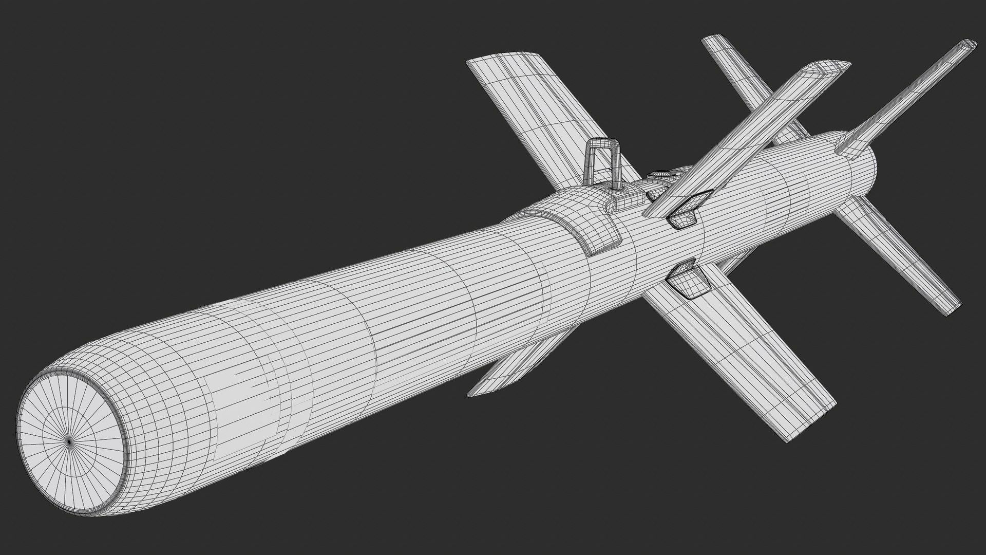 Roketsan MAM-L Smart Micro Munition Black PBR 3D model https://p.turbosquid.com/ts-thumb/Dm/JtO7MF/vS/screenshot017/png/1771684925/1920x1080/fit_q87/1a6eb0e0ff262342ab84068926b40eadef0349e9/screenshot017.jpg
