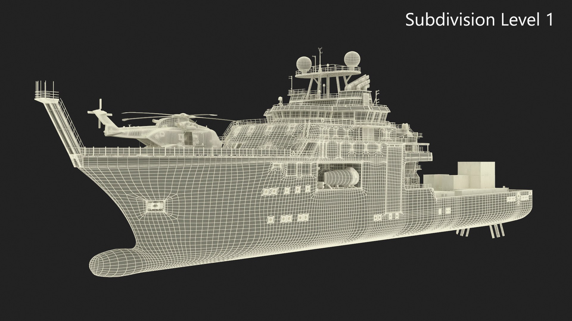 3D Research Vessel with Helicopter and Containers model https://p.turbosquid.com/ts-thumb/Dm/LFEeKa/Qc/research_vessel_with_helicopter_and_containers_022/jpg/1737920987/1920x1080/fit_q87/dcc254e651aa0202deada10ce96431b3bc508060/research_vessel_with_helicopter_and_containers_022.jpg