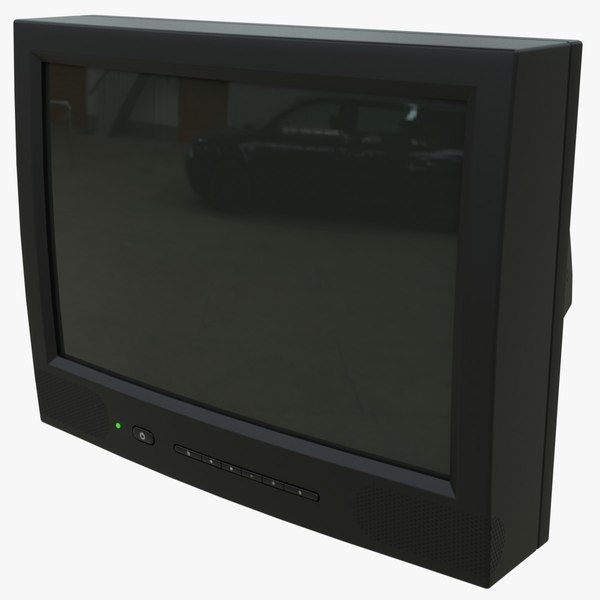 CRT Television 1A 3D