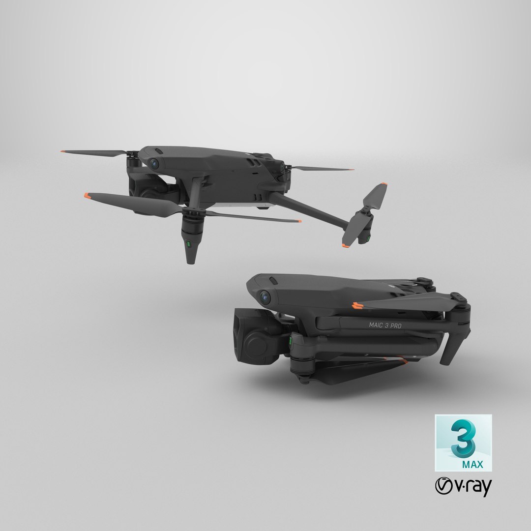 DJI Mavic 3 Pro 2024 Drone 3D model https://p.turbosquid.com/ts-thumb/Dm/LhK3q8/tx/stemcell_max_vray_render/png/1716388761/1920x1080/fit_q87/4edb00fb98975c687a1b31e970b4c3c89a1e06d0/stemcell_max_vray_render.jpg