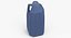 Plastic Milk Carton 01 Blank Blue Green and Red Label model