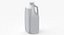 Plastic Milk Carton 01 Blank Blue Green and Red Label model