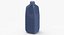 Plastic Milk Carton 01 Blank Blue Green and Red Label model