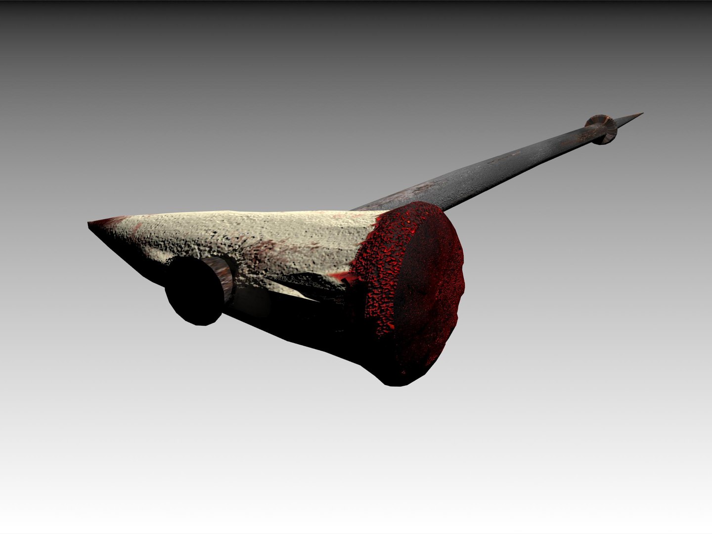 3d Fantasy Hammer Dragons Tooth Model